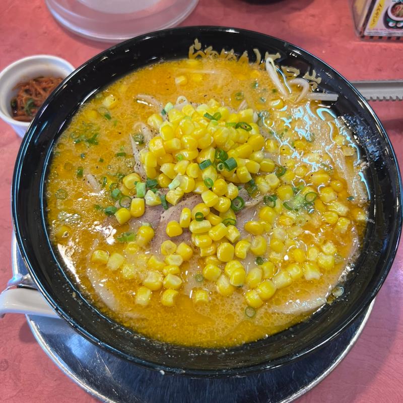黄金の味噌ラーメン+コーン(らあめん花月嵐 土呂店)