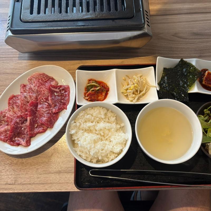 カルビ&ロースランチ(焼肉あぶる。駒込店)