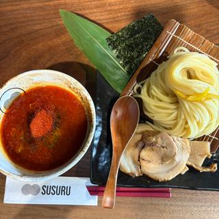 赤辛魚介つけ麺