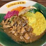 ブラックチキンカレー