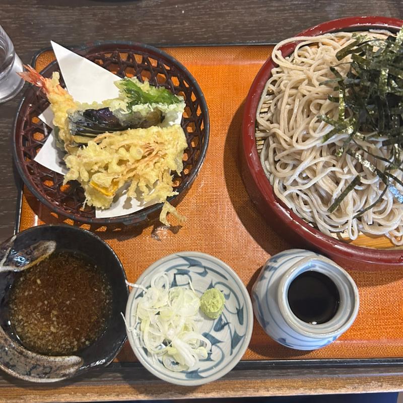 天ぷら蕎麦(お食事処 やまへい )