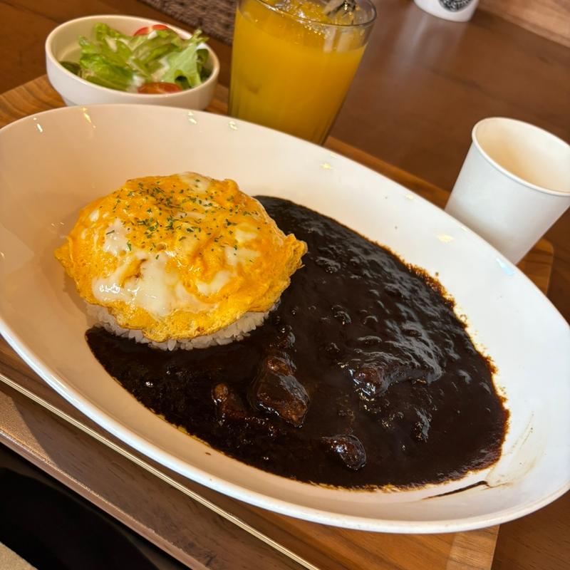 和牛ほほ肉黒カレー(ZERO CAFE STAND 九条店)