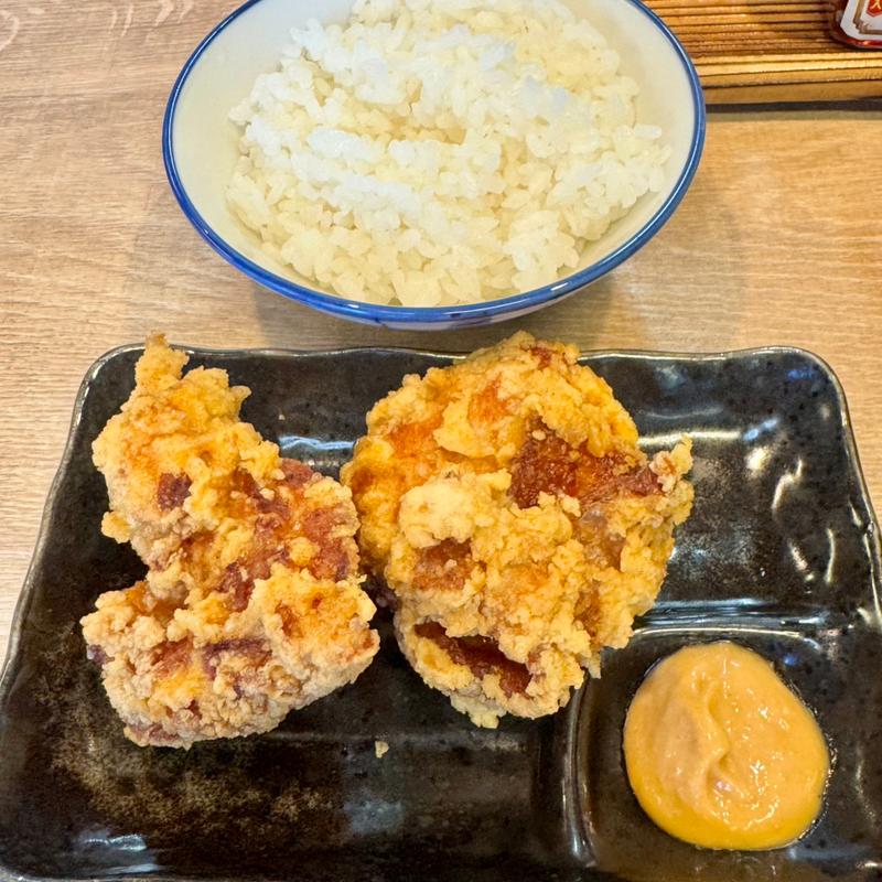 唐揚げセット(正龍軒)