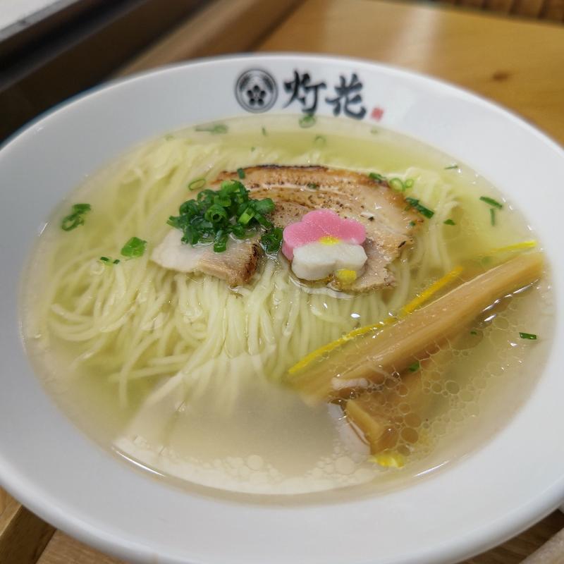 鯛塩らぁ麺(鯛塩そば 灯花 横浜ワールドポーターズ店)