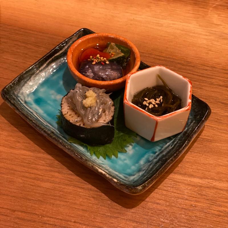 お通し(蕎麦 やましん)