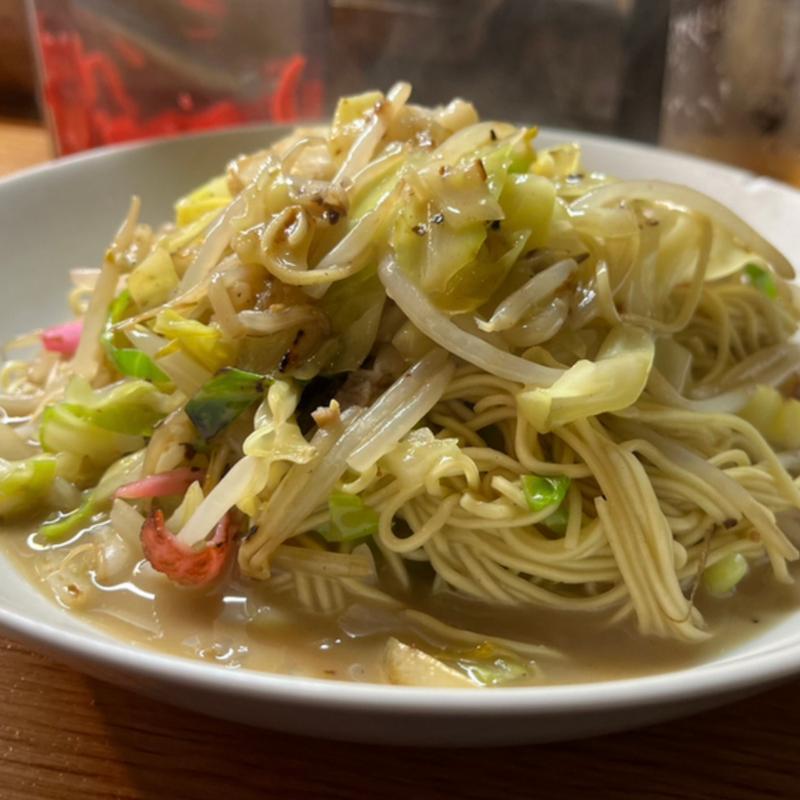 焼きラーメン(屋台おかもと)