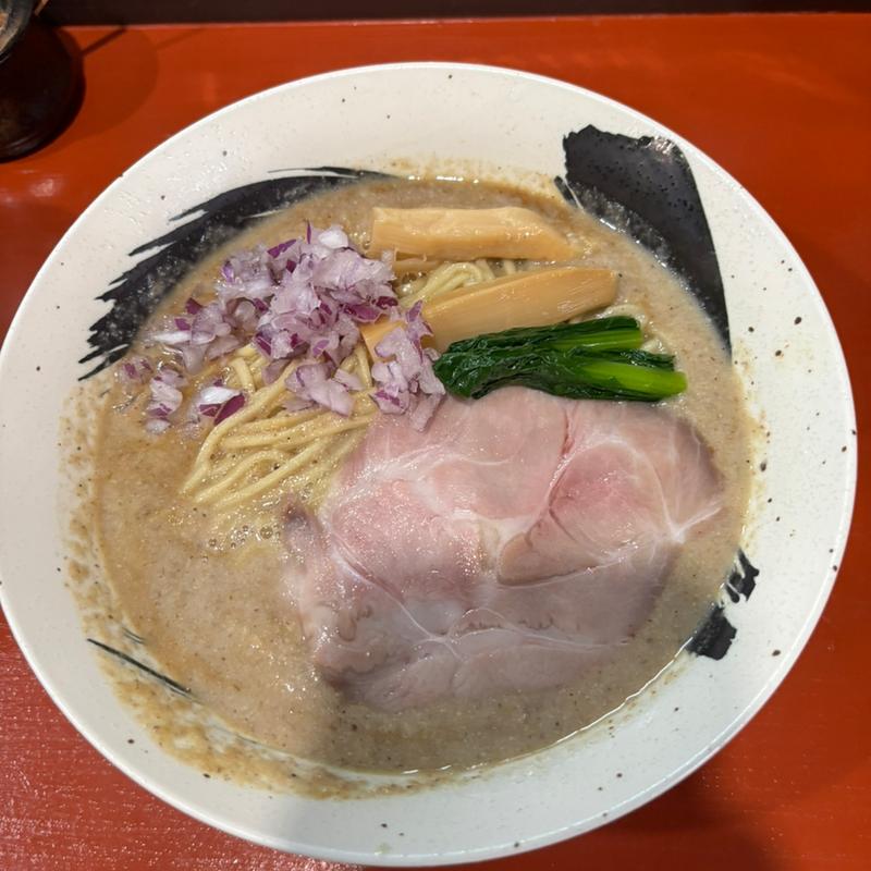 魚介paitanラーメン(鶏paitan 心麦)