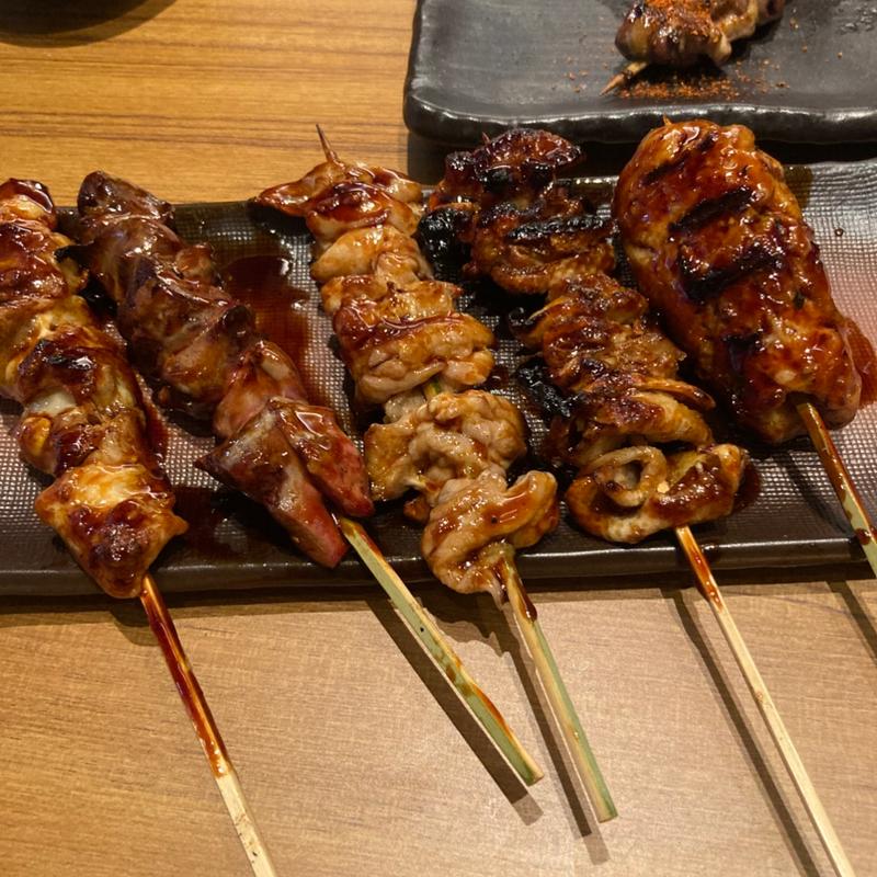 焼き鳥5種(幕張ベイパーク 彦酉)