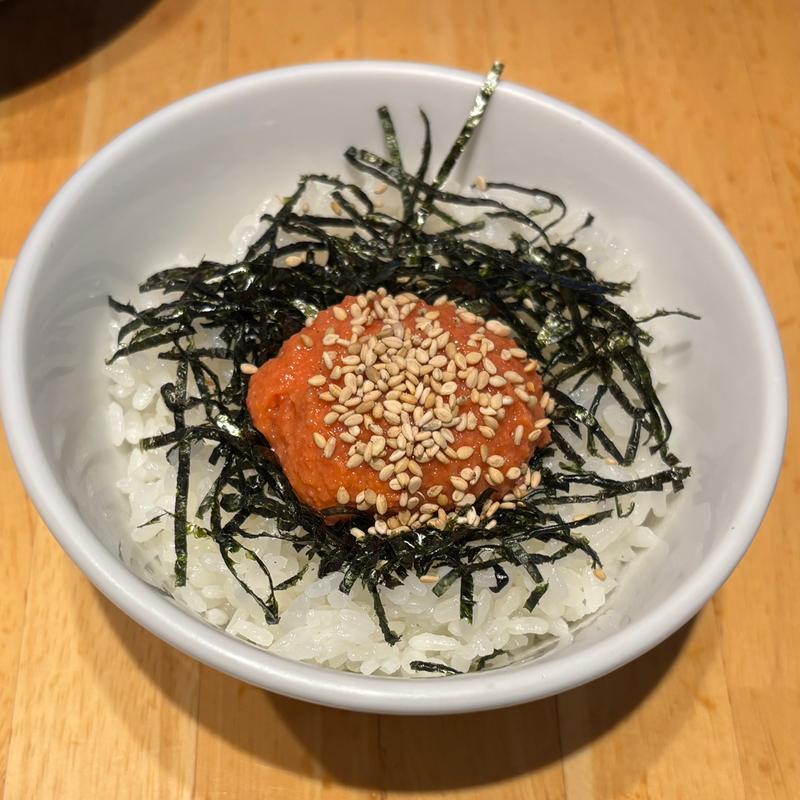 明太子飯(豚骨らーめん 福の軒 秋葉原店)