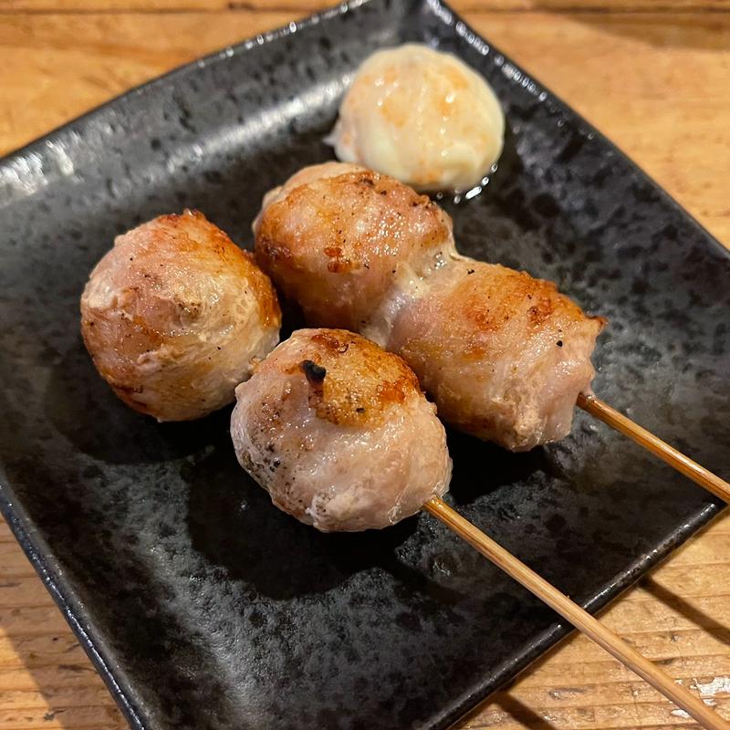 うずら肉巻き(はじめ )