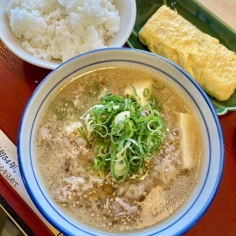 肉吸い定食(京宇治食堂 （まいどおおきに食堂）)