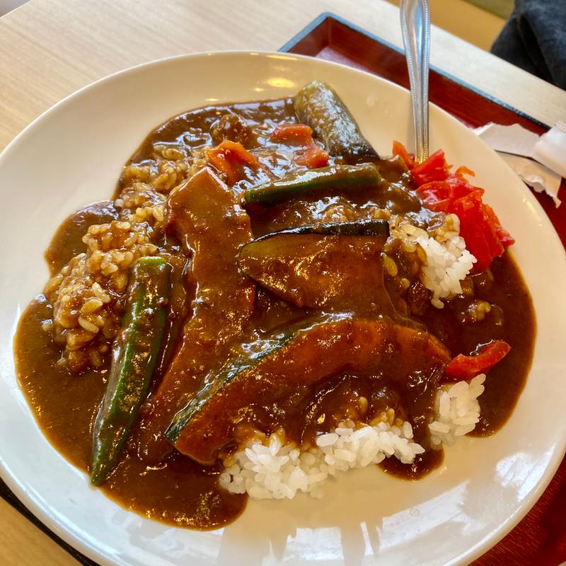 夏野菜たっぷりカレー(京宇治食堂 （まいどおおきに食堂）)