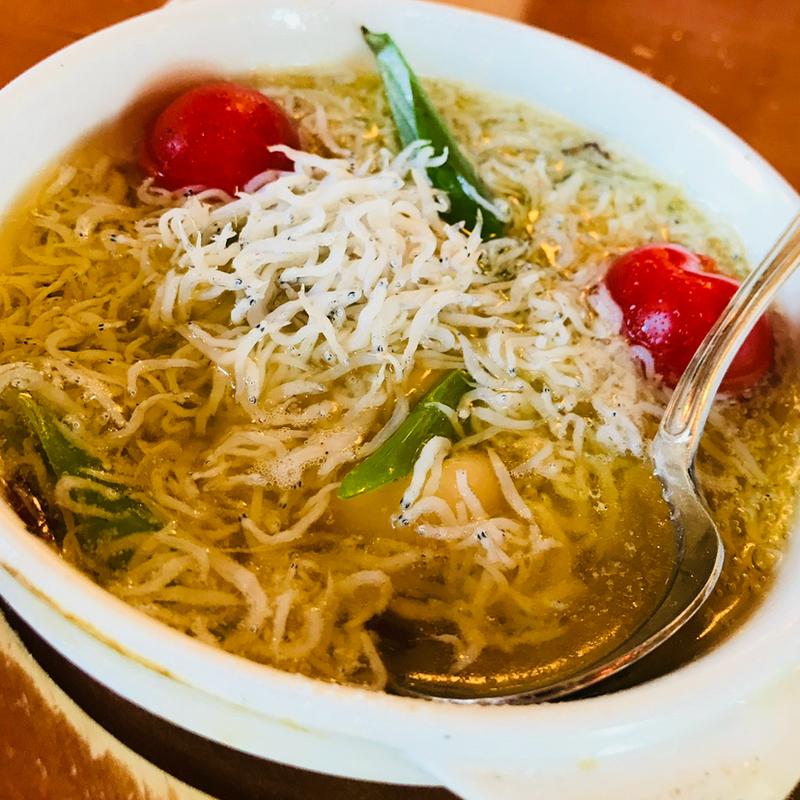 しらすのアヒージョ(ヴィラマレーア)