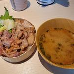本マグロ炙りトロ丼