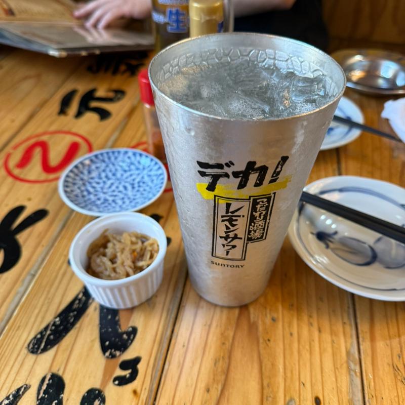 デカレモンサワー(大衆寿司酒場 こがね商店)