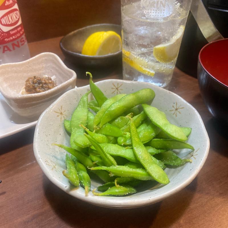 枝豆（初だるま）(味処●酒処 とらや)