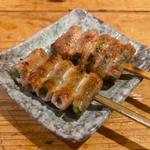 にんにくの芽肉巻き　(はじめ )