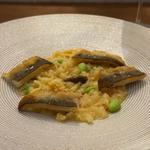 〜パスタ1〜 白川 天然鮎と枝豆 エミリア・ロマーニャ州のパスタ「ラサ」