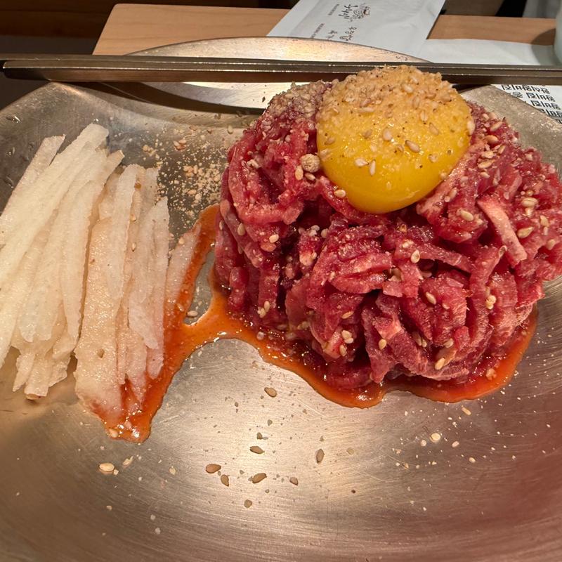 ユッケ(王妃家(明洞本店))