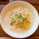 レモン豆乳スープ涼麺
