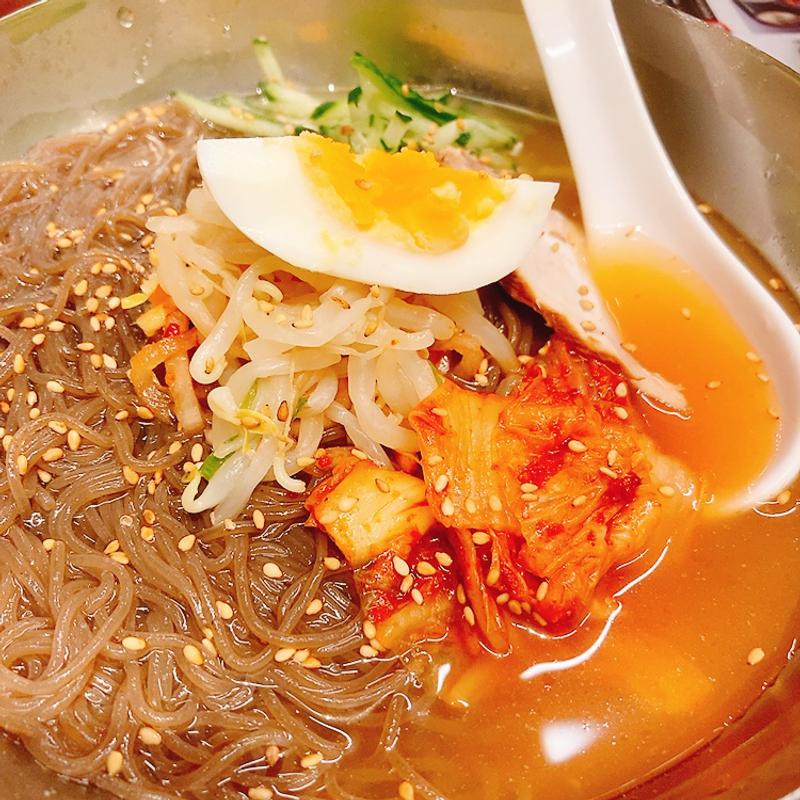 冷麺(元祖焼肉 えひめ屋 広島中町店)