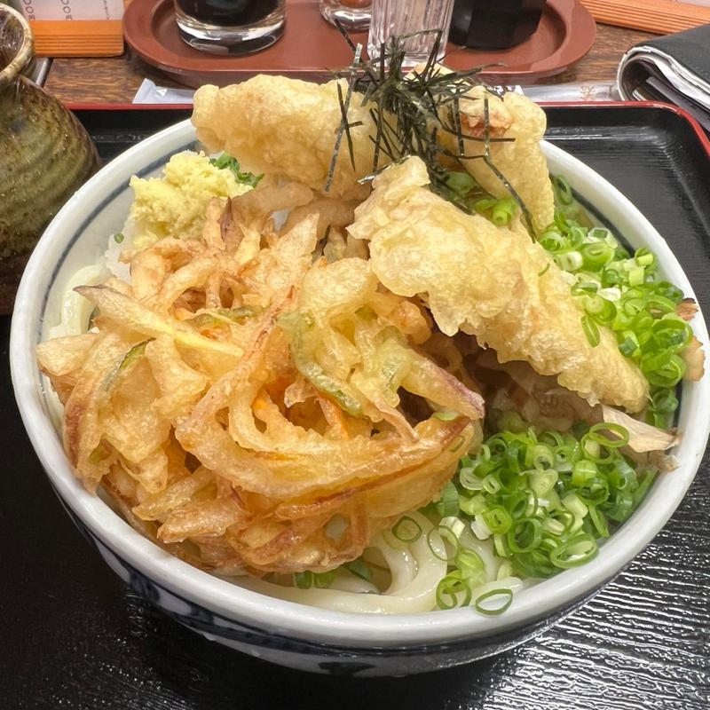天ぷらうどん(麺工房 一寸ぼうし)