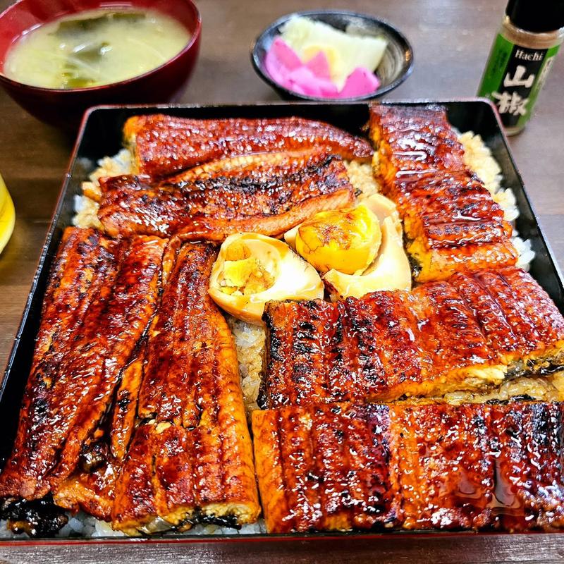 特上うなぎ丼 3.5枚(のんでっ亭)