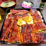 特上うなぎ丼 3.5枚