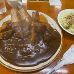 三色カツカレー 大盛り