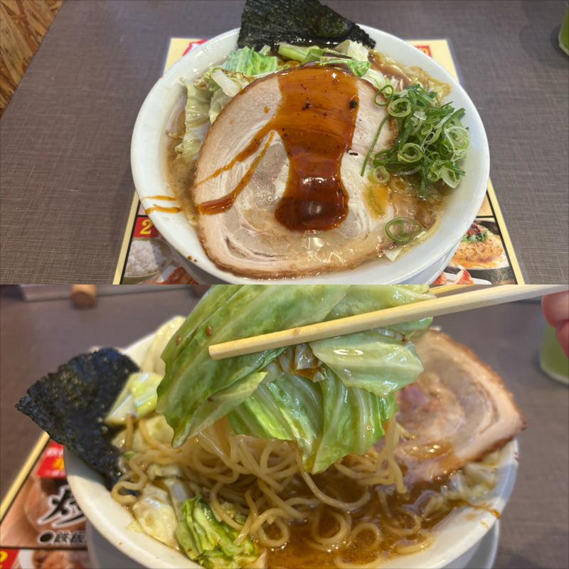きゃべ増しきゃべとん(熟成醤油ラーメン きゃべとん 横浜青葉台店)