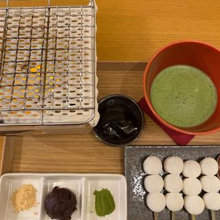 炙り団子セット抹茶