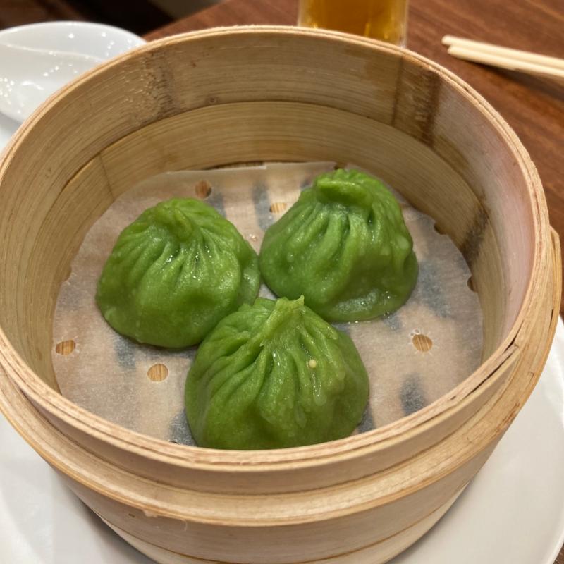 海鮮小籠包(横浜中華街 香港飲茶 皇朝茶樓)