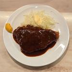 トンカツ 野菜添