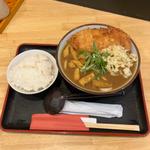 カツカレーうどんセット