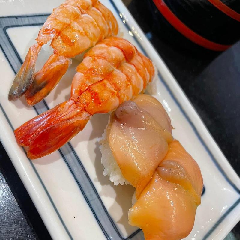 えび 赤貝(源八寿し 南店)