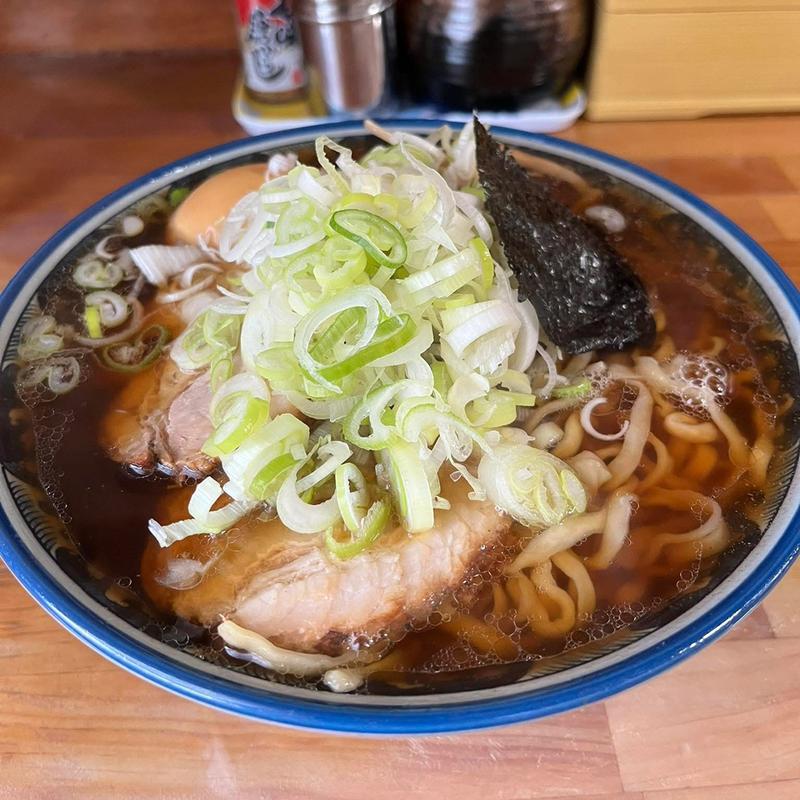 らーめん 太麺 あっさり(らーめん　満び)