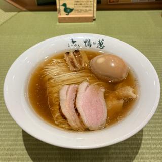 鴨らーめん　煮卵