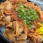 赤辛ガッツ丼（大盛り）