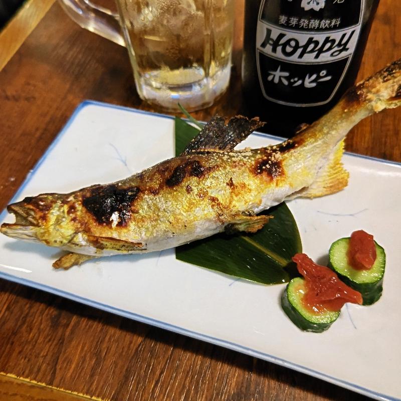 鮎の塩焼き(のげちゃん)