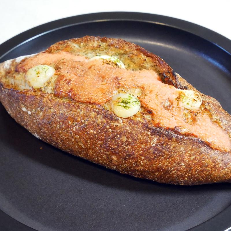 すじ青のり明太バゲット(Plusouple 鎌倉店)