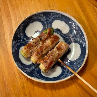 串焼きアスパラ