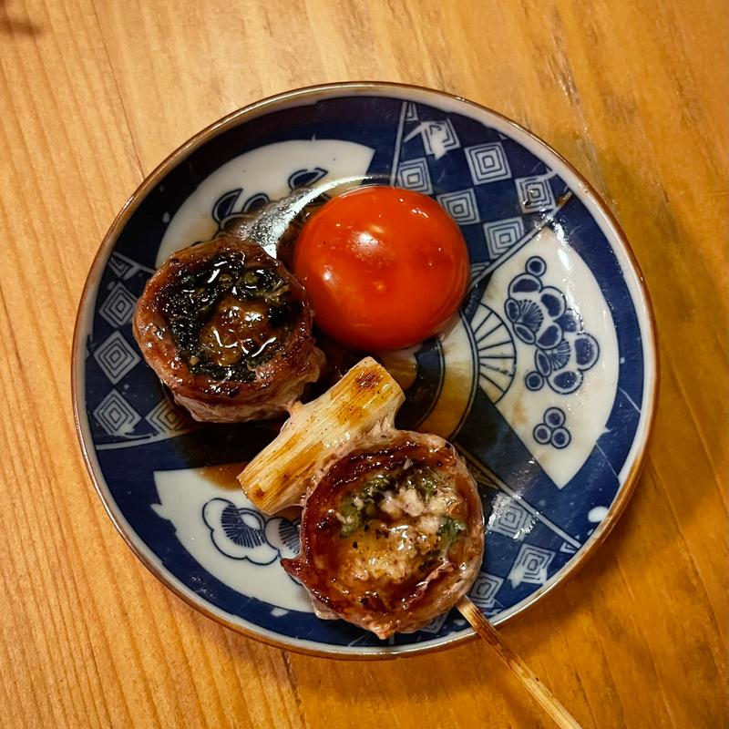 串焼きすき焼き(なるとや 福島店)