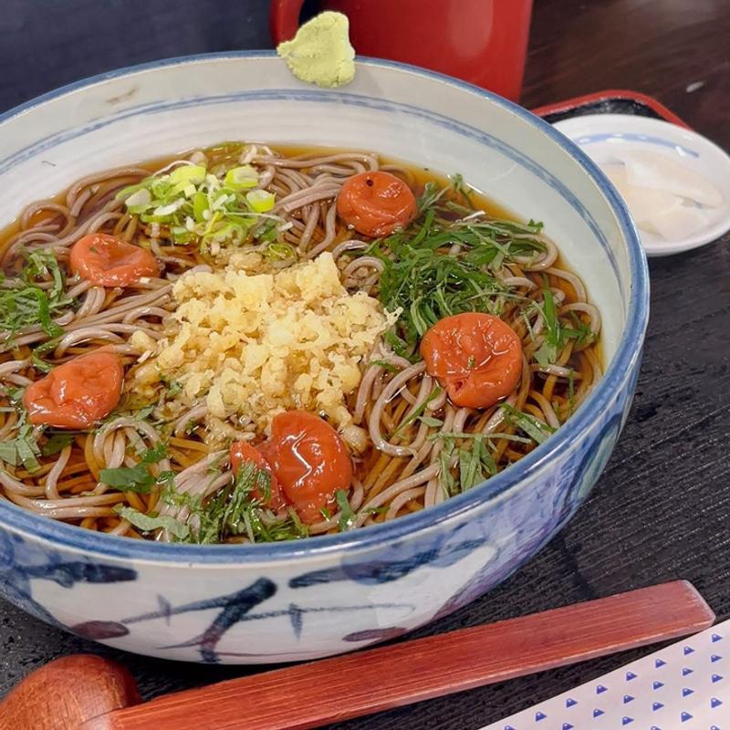 梅肉そば(そば処けん太 )