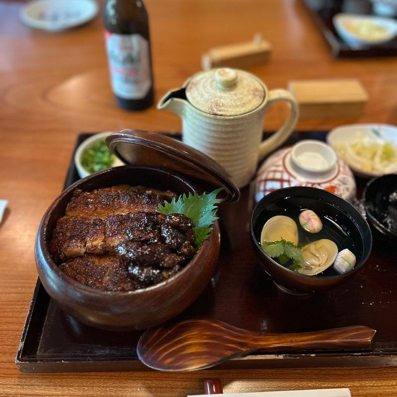 肝入り上ひつまぶし(炭焼うな富士 白壁別邸)