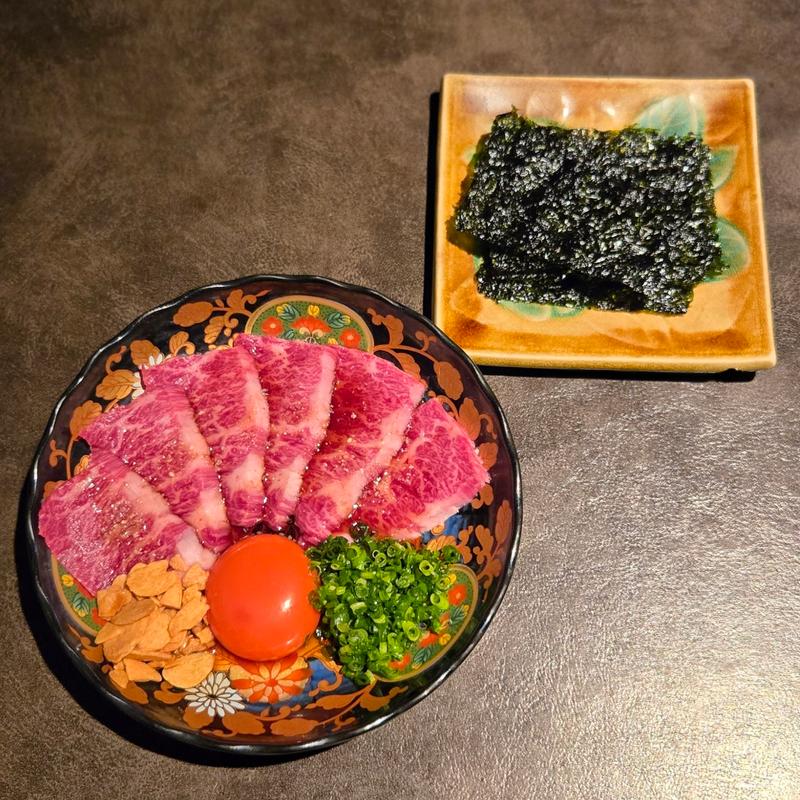 幻の生ハラミ(焼肉うちだ 池田石橋本店)