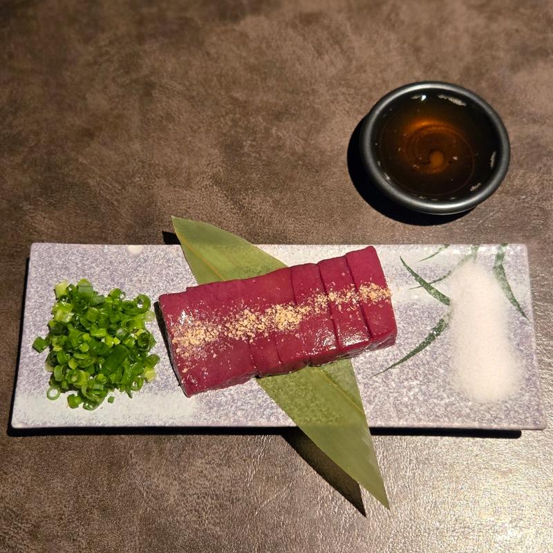 特上新鮮レバー焼き(焼肉うちだ 池田石橋本店)