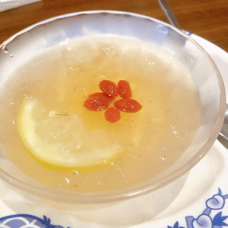 果肉入りレモンのオーギョーチ(バーミヤン イオンモール広島祇園店)