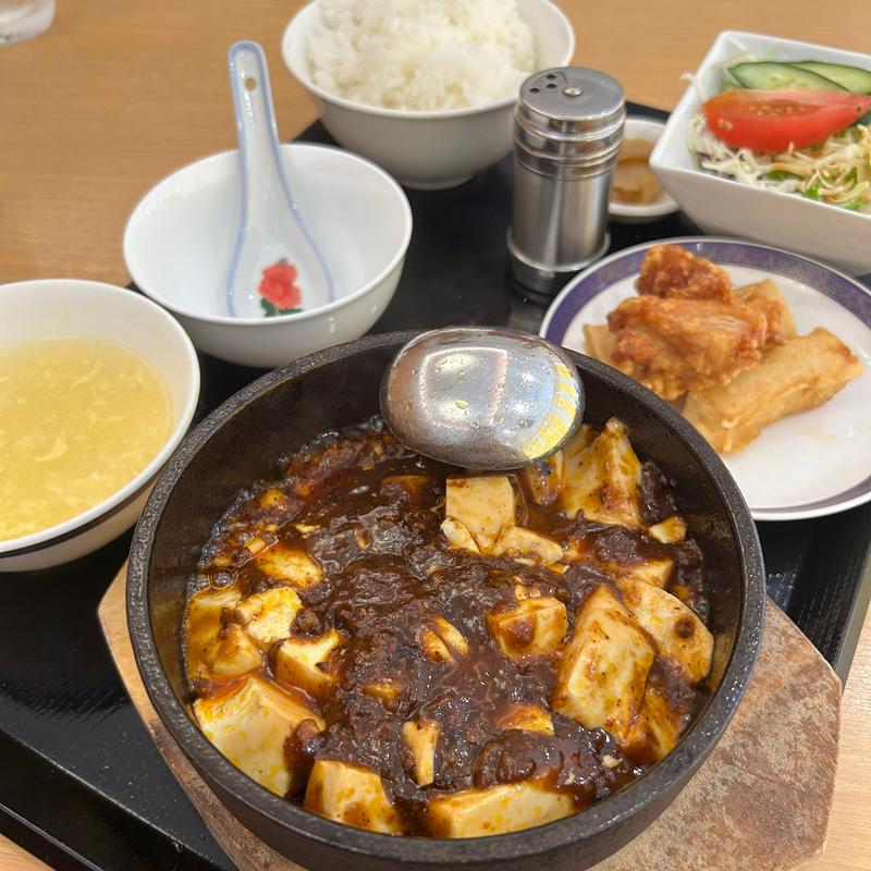 麻婆定食(中国料理紫微星)