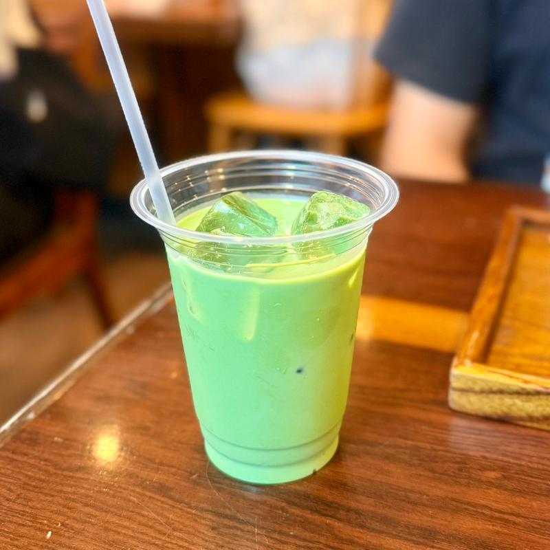 抹茶ラテ(マッチャ ハウス 抹茶館 京都河原町店)