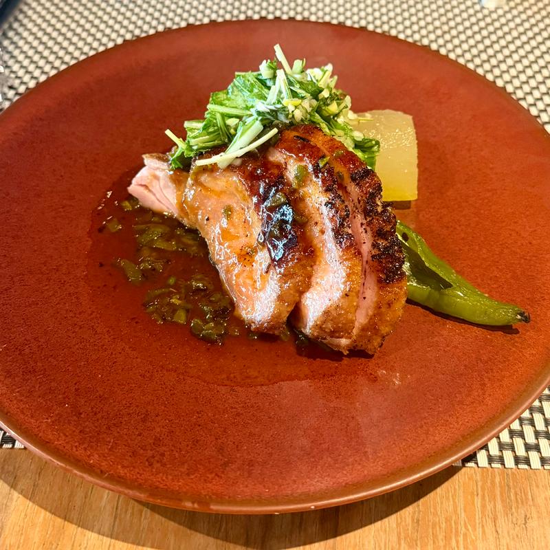 ランチショートコース　京鴨のロースト(FUNATSURU KYOTO KAMOGAWA RESORT （フナツルキョウトカモガワリゾート）)